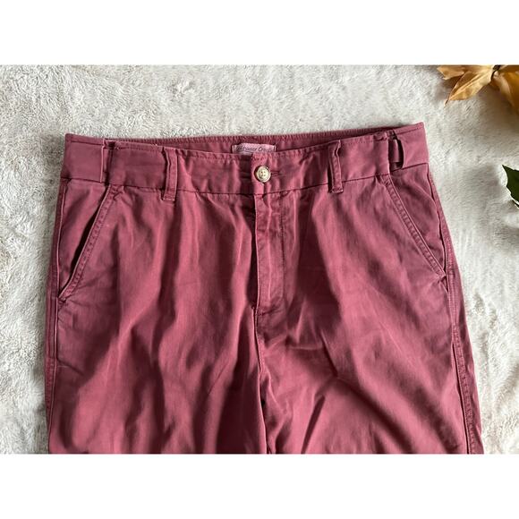 Coldwater Creek Khaki Capri Pants Size 8 - Picture 2 of 6